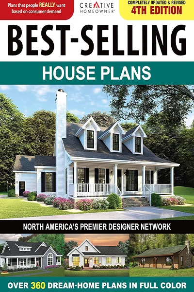 Best Selling House plans 4th edition. Over 360 dream Home Plans in Full Colour
