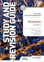 Cambridge International As & A level Business Study & Revision Guide third edition