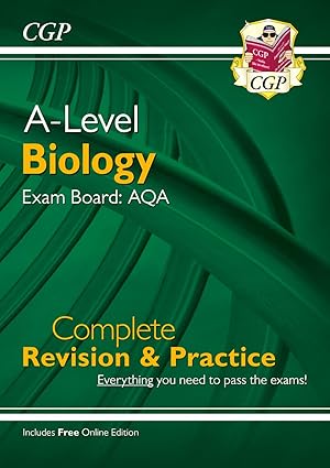 A-Level Biology: Edexcel A Year 1 & AS Complete Revision & Practice with Online Edition: ideal for catch-up and exams in 2022 and 2023 (CGP A-Level Biology)
