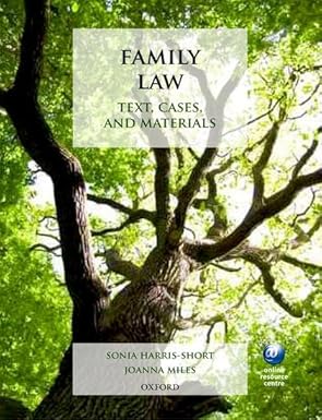 Family Law: Text, Cases, and Materials 2nd Edition