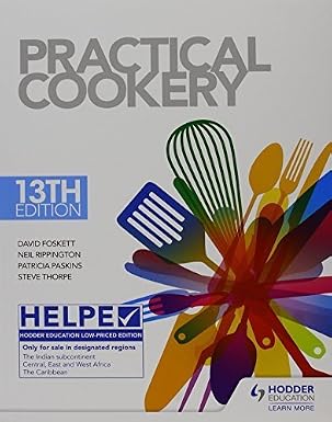 Practical Cookery, 13th Edition